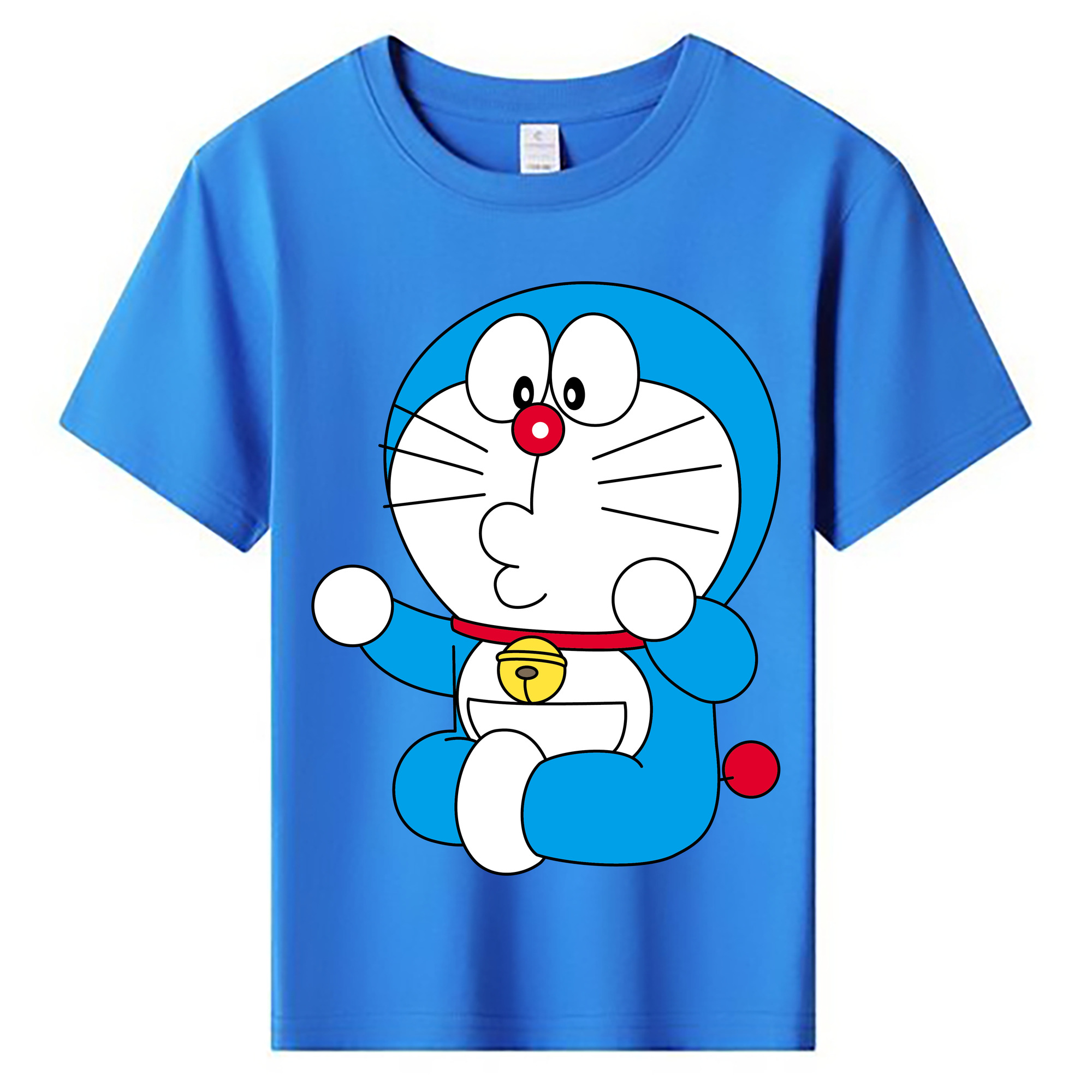 （画像用） ドラえもん Doraemon 綿100％キッズTシャツ（フロントプリント）